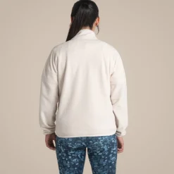 Women's CO2 Renu Half Zip Fleece | Ecru