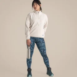 Women's CO2 Renu Half Zip Fleece | Ecru