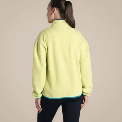 Women's CO2 Renu Half Zip Fleece | Key Lime