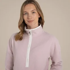 Women's CO2 Renu Half Zip Fleece | Dusky Carnation