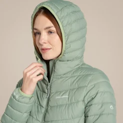 Women's Compresslite IX Hooded Insulating Jacket | Deep Bud Green