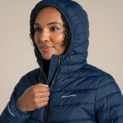 Women's Compresslite IX Hooded Insulating Jacket | Blue Navy