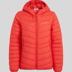 Women's Compresslite IX Hooded Insulating Jacket | Dawn Red