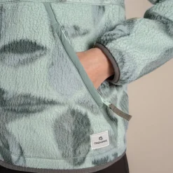 Women's Dante Full Zip Fleece | Sage Print