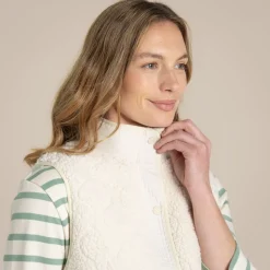 Women's Dinas Vest | Ecru