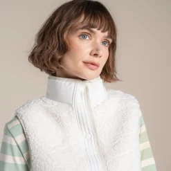 Women's Dinas Vest | Ecru Landscape