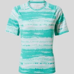 Women's Dynamic Pro Short Sleeve T-Shirt | Ocean Green Print