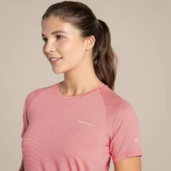 Women's Ellie Short Sleeved T-Shirt | Coral Reef