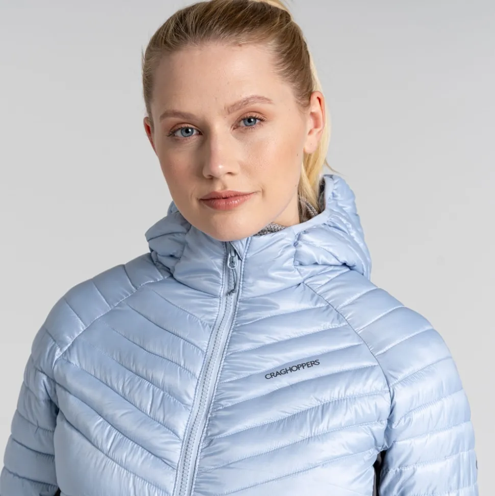 Women's ExpoLite Insulated Hooded Jacket | Autumn Mist