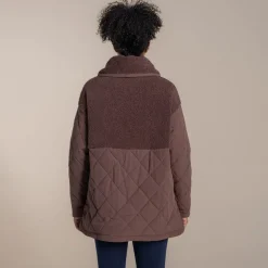 Women's Fairfield Hybrid Jacket | Dark Truffle
