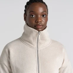 Women's Freya Full Zip Fleece | Stone