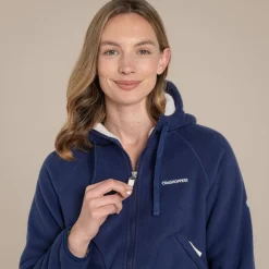 Women's Grainne Full Zip Fleece | Indigo Blue