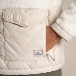 Women's Jamea Hybrid Insulating Jacket | Ecru / Stone