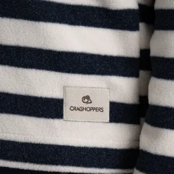 Women's Jordi Overhead Fleece | Blue Navy Stripe