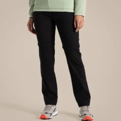 Women's Kiwi Pro II Convertible Trousers | Black