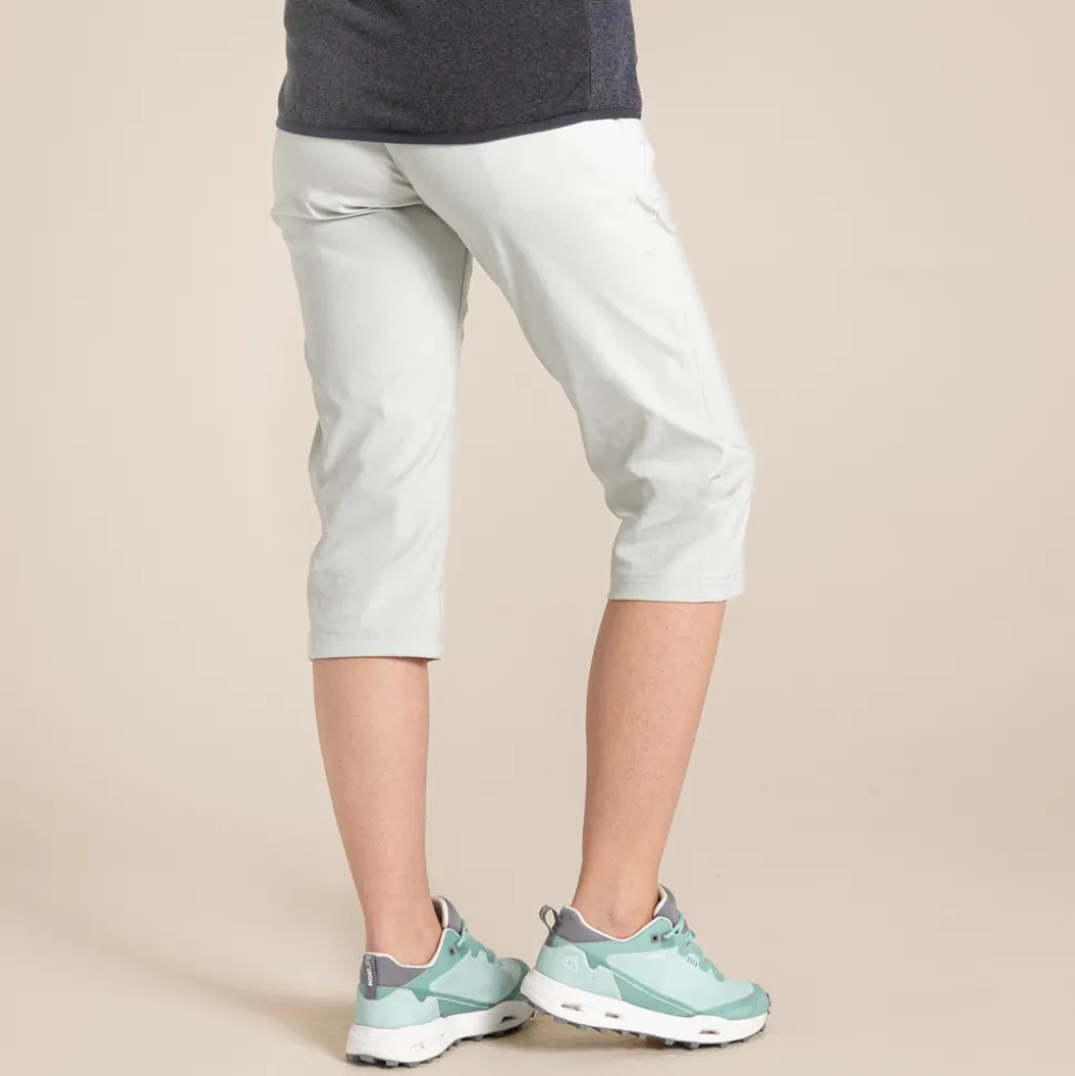 Women's Kiwi Pro II Crop Trousers | Dove Grey