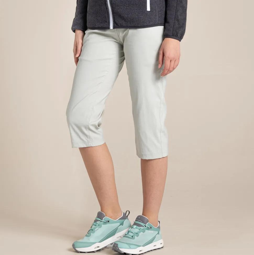 Women's Kiwi Pro II Crop Trousers | Dove Grey