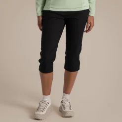 Women's Kiwi Pro II Crop Trousers | Black