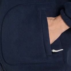 Women's Mari Full Zip Hooded Fleece | Blue Navy