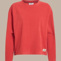Women's Miska Crew Neck | Compote Red