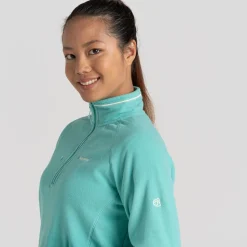 Women's Miska VI Half Zip Fleece | Ocean Green