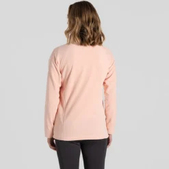 Women's Miska VI Half Zip Fleece | Pink Peach