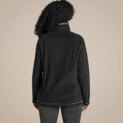 Women's Miska VI Half Zip Fleece | Black