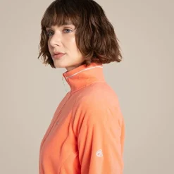 Women's Miska VI Half Zip Fleece | Fusion Coral