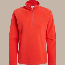 Women's Miska VI Half Zip Fleece | Red Dawn