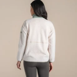 Women's National Trust Avens Full Zip Fleece | Ecru