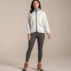 Women's National Trust Avens Full Zip Fleece | Ecru