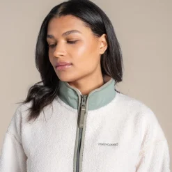 Women's National Trust Avens Full Zip Fleece | Ecru