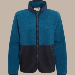 Women's National Trust Avens Full Zip Fleece | Porcelain Blue