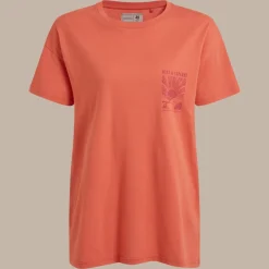 Women's National Trust Bistort Short Sleeved T-Shirt | Red Sandstone