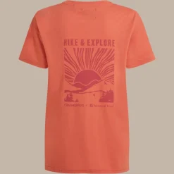 Women's National Trust Bistort Short Sleeved T-Shirt | Red Sandstone