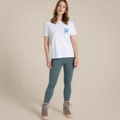 Women's National Trust Bistort Short Sleeved T-Shirt | Seasalt