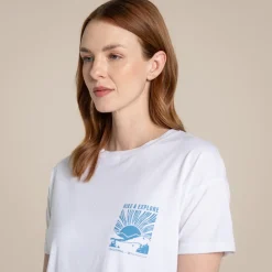 Women's National Trust Bistort Short Sleeved T-Shirt | Seasalt