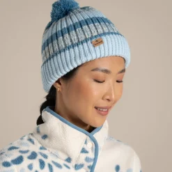 Women's National Trust Gorse Hat | Sky Stripe