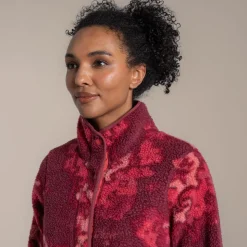 Women's National Trust Rosemary II Overhead Fleece | Amarylis Print
