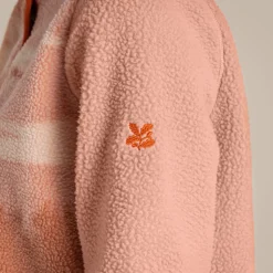 Women's National Trust Rosemary Overhead Fleece | Clay Print