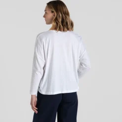 Women's Nosibotanical Emere Long Sleeved Top | White