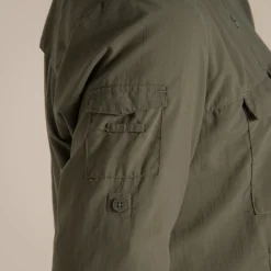 Women's NosiLife Adventure Long Sleeved Shirt III | Wild Olive