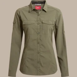 Women's NosiLife Adventure Long Sleeved Shirt III | Wild Olive