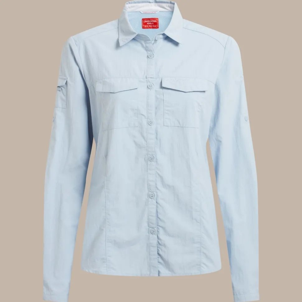 Women's NosiLife Adventure Long Sleeved Shirt III | Nimbus Blue