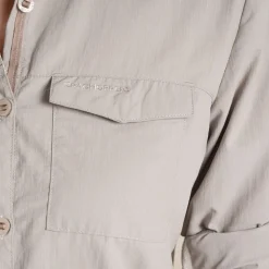 Women's NosiLife Adventure Long Sleeved Shirt III | Soft Mushroom