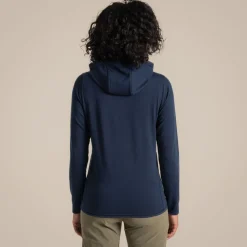 Women's NosiLife Afia Hooded Jacket | Blue Navy