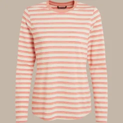 Women's NosiLife Akona Long Sleeved Top | Clay Stripe