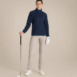 Women's NosiLife Belfairs Golf Full Zip Fleece | Blue Navy