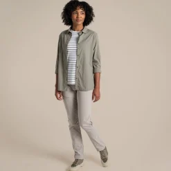Women's NosiLife Freeda Long Sleeved Shirt | Vert