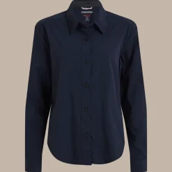 Women's NosiLife Freeda Long Sleeved Shirt | Blue Navy